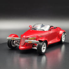 Load image into Gallery viewer, Universal Hobbies Eagle's Race 1998 Plymouth Prowler Convertible Red #3640 1:43 Die Cast Model