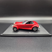 Load image into Gallery viewer, Universal Hobbies Eagle's Race 1998 Plymouth Prowler Convertible Red #3640 1:43 Die Cast Model