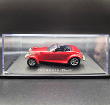 Load image into Gallery viewer, Universal Hobbies Eagle's Race 1998 Plymouth Prowler Convertible Red #3640 1:43 Die Cast Model