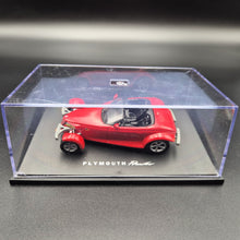 Load image into Gallery viewer, Universal Hobbies Eagle's Race 1998 Plymouth Prowler Convertible Red #3640 1:43 Die Cast Model