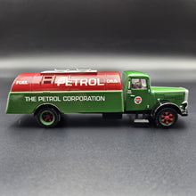 Load image into Gallery viewer, Corgi 1934 White Petrol Tanker - The Petrol Corporation Green #98449 Corgi Classics 1:50 Die Cast Model