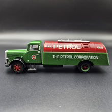Load image into Gallery viewer, Corgi 1934 White Petrol Tanker - The Petrol Corporation Green #98449 Corgi Classics 1:50 Die Cast Model