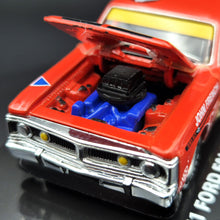 Load image into Gallery viewer, Aussie Road Ragers 1971 Ford Falcon XY GTHO Phase III #64E Red 1:64 Die Cast Model
