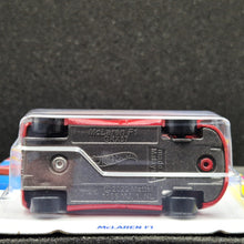 Load image into Gallery viewer, Hot Wheels 2024 McLaren F1 Red #243 HW: The '90s 9/10 New Long Card