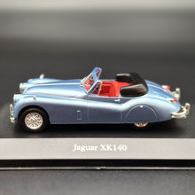 Load image into Gallery viewer, Atlas Collections 1957 Jaguar XK120 2 Door Roadster Light Blue #4641 103 1:43 Die Cast Model