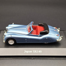 Load image into Gallery viewer, Atlas Collections 1957 Jaguar XK120 2 Door Roadster Light Blue #4641 103 1:43 Die Cast Model