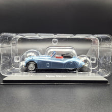 Load image into Gallery viewer, Atlas Collections 1957 Jaguar XK120 2 Door Roadster Light Blue #4641 103 1:43 Die Cast Model