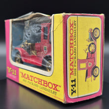 Load image into Gallery viewer, Matchbox 1912 Packard Landaulet Red Models Of Yesteryear 1968 Y11-2