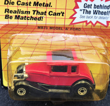 Load image into Gallery viewer, Matchbox 1985 Ford Model A Car Red Series 1-75 MB73 Long Card