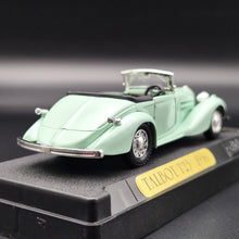 Load image into Gallery viewer, Solido Age D'or 1936 Talbot T23 Cabriolet Pale Green #4003 1:43 Die Cast Model