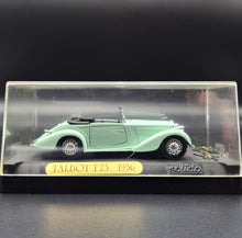 Load image into Gallery viewer, Solido Age D'or 1936 Talbot T23 Cabriolet Pale Green #4003 1:43 Die Cast Model