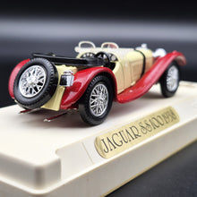 Load image into Gallery viewer, Solido Age D'or 1938 Jaguar SS 100 Roadster Cream #4002 1:43 Die Cast Model