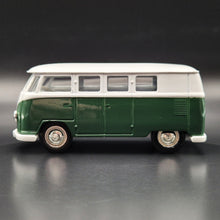 Load image into Gallery viewer, Lledo Days Gone 1955 VW Camper (T1) Van Dark Green Special Edition