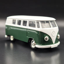 Load image into Gallery viewer, Lledo Days Gone 1955 VW Camper (T1) Van Dark Green Special Edition