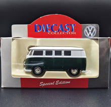 Load image into Gallery viewer, Lledo Days Gone 1955 VW Camper (T1) Van Dark Green Special Edition