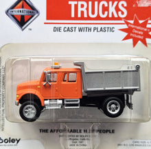 Load image into Gallery viewer, Boley International Crew Cab Dump Truck Orange #4008-96 1:87 (HO Scale)