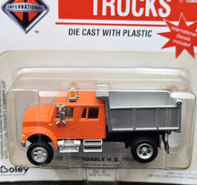 Load image into Gallery viewer, Boley International Crew Cab Dump Truck Orange #4008-96 1:87 (HO Scale)