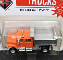 Load image into Gallery viewer, Boley International Crew Cab Dump Truck Orange #4008-96 1:87 (HO Scale)