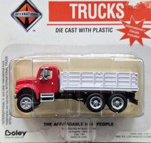 Load image into Gallery viewer, Boley International Stake Bed Cargo Truck Red #4006-17 1:87 (HO Scale)