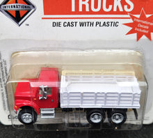 Load image into Gallery viewer, Boley International Stake Bed Cargo Truck Red #4006-17 1:87 (HO Scale)