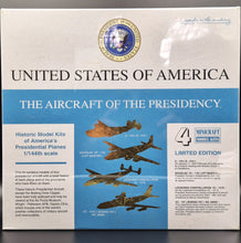 Load image into Gallery viewer, Minicraft United States Of America - Aircraft Of The Presidency 4 x Model Aircraft 1:144 Scale Plastic Model Kit