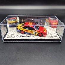 Load image into Gallery viewer, Classic Carlectables 2001 Ford AU Falcon Dick Johnson Racing Paul Radisich Signature Series 1:43 Model