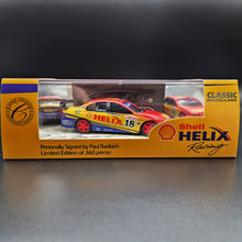 Load image into Gallery viewer, Classic Carlectables 2001 Ford AU Falcon Dick Johnson Racing Paul Radisich Signature Series 1:43 Model