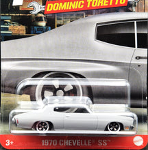 Load image into Gallery viewer, Hot Wheels 2024 1970 Chevelle SS Matte Grey Fast & Furious - Dominic Toretto Series 2/5 New Long Card