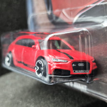 Load image into Gallery viewer, Hot Wheels 2024 '17 Audi RS 6 Avant Red Hot Wagons 5/5 New Long Card