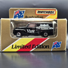 Load image into Gallery viewer, Matchbox 1995 FJ Holden Panel Van Black Australian Collectors Model Limited Edition - Boxed