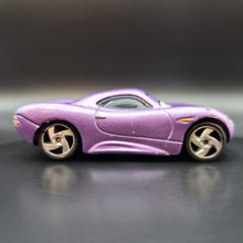 Load image into Gallery viewer, Disney Pixar Cars 2 Holley Shiftwell Purple #5 2010 Mattel V2801 Die Cast