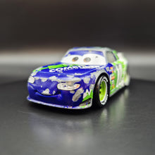 Load image into Gallery viewer, Disney Pixar Cars 3 Chip Bearings Green 2010 Mattel Die Cast