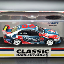 Load image into Gallery viewer, Classic Carlectables 2004 Ford BA Falcon Stone Brothers Racing Vortex Russell Ingall 1:64 Model