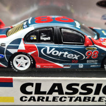 Load image into Gallery viewer, Classic Carlectables 2004 Ford BA Falcon Stone Brothers Racing Vortex Russell Ingall 1:64 Model