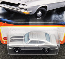 Load image into Gallery viewer, Matchbox 2021 1970 Ford Capri Silver #18 MBX Showroom New Long Card