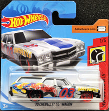 Load image into Gallery viewer, Hot Wheels 2018 '70 Chevelle SS Wagon Silver HW Daredevils 1/5 New