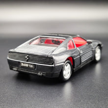 Load image into Gallery viewer, Maisto 1992 Ferrari 348 TS Charcoal 1:38 Shell Collezione Die Cast Car