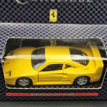 Load image into Gallery viewer, Maisto 1990 Ferrari F40 Yellow 1:38 Shell Collezione Die Cast Car