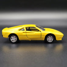 Load image into Gallery viewer, Maisto 1987 Ferrari 288 GTO Yellow 1:36 Shell Collezione Die Cast Car