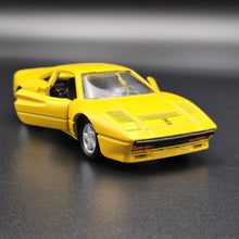 Load image into Gallery viewer, Maisto 1987 Ferrari 288 GTO Yellow 1:36 Shell Collezione Die Cast Car