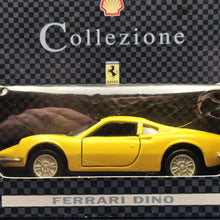 Load image into Gallery viewer, Maisto 1974 Ferrari Dino Yellow 1:36 Shell Collezione Die Cast Car