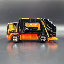 Load image into Gallery viewer, Matchbox 2012 Garbage Truck Black City Works 5 Pack Exclusive