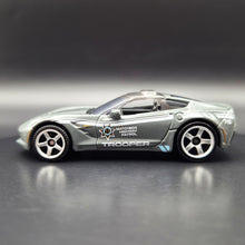 Load image into Gallery viewer, Matchbox 2020 '15 Corvette Stingray Grey #24 MBX Highway