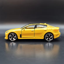 Load image into Gallery viewer, Majorette 2021 Kia Stinger GT Performance Car Yellow #223 Premium Cars