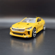 Load image into Gallery viewer, Majorette 2021 Kia Stinger GT Performance Car Yellow #223 Premium Cars