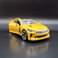 Load image into Gallery viewer, Majorette 2021 Kia Stinger GT Performance Car Yellow #223 Premium Cars