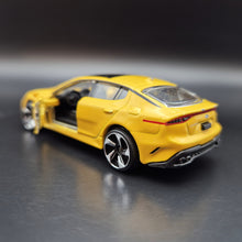 Load image into Gallery viewer, Majorette 2021 Kia Stinger GT Performance Car Yellow #223 Premium Cars