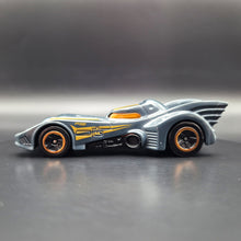 Load image into Gallery viewer, Hot Wheels 2023 Batmobile Dark Grey #103 Batman 3/5