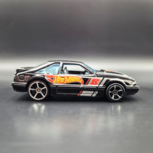 Load image into Gallery viewer, Hot Wheels 2012 '92 Ford Mustang Black Mystery Models 7/24