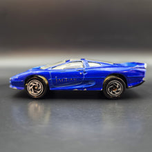 Load image into Gallery viewer, Matchbox 1994 Jaguar XJ220 Blue #26 Matchbox 1-75